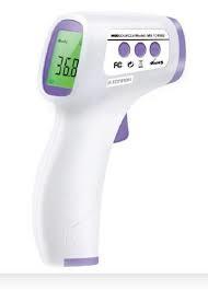 Buy cheap Non Contact Digital Infrared Forehead Thermometer With Fever Warning Function product