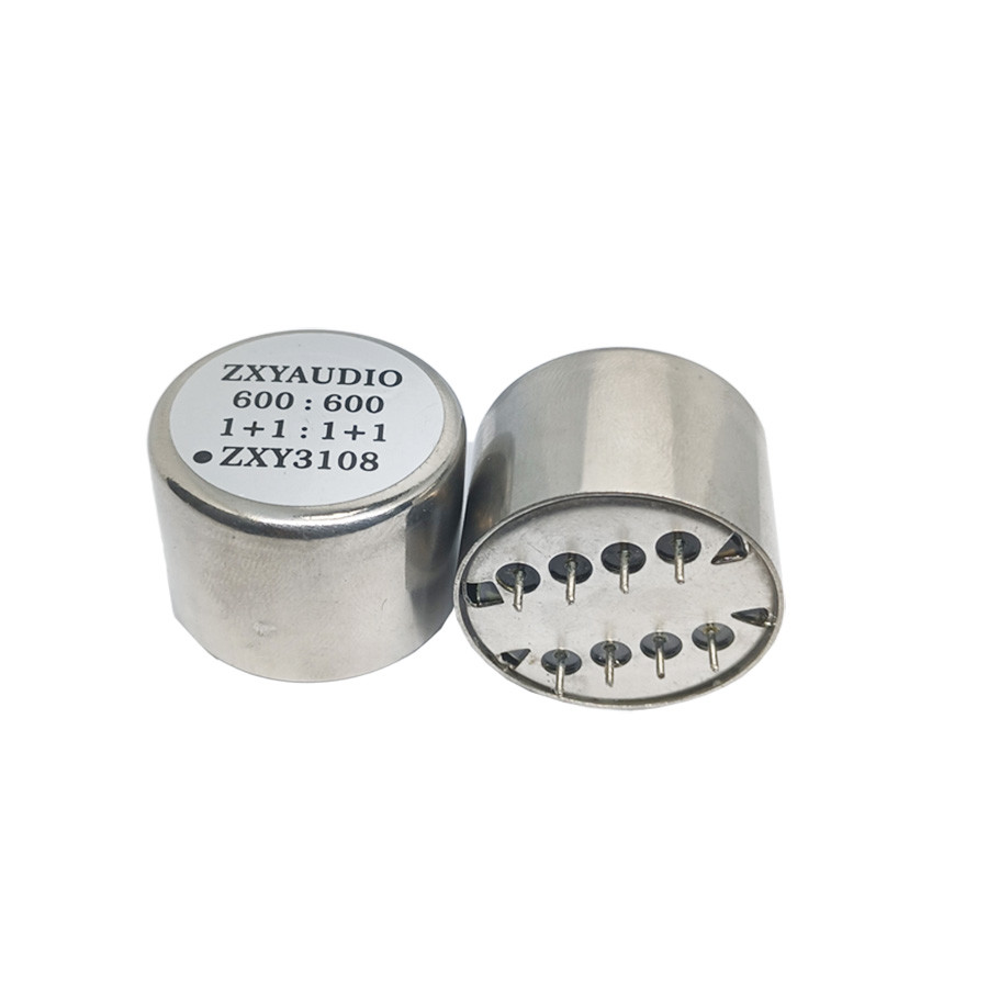 Low Noise 1:12 ZXY3108 Small Permalloy Audio Transformer Fe-Ni Alloy