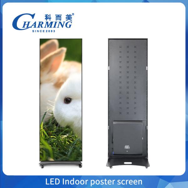 Quality High Quality Smart Advertising Player Led Screen Poster Display Full Color Indoor Led Display Poster Screen for sale