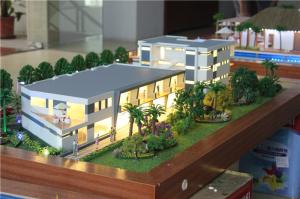 Beautiful Lighting Villa Scale Model Making / Real Estate Scale Model Maker