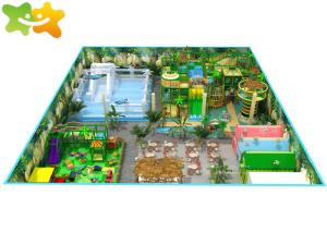Commercial Jungle Theme Toddler Indoor Soft Play Playground Equipment Customized Size