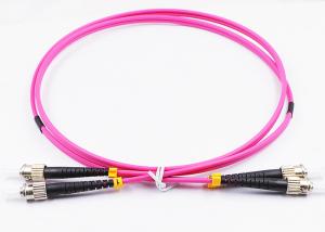 Buy cheap High Speed 10G OM4 Patch Cord Custom Length With LC SC FC ST Connectors product