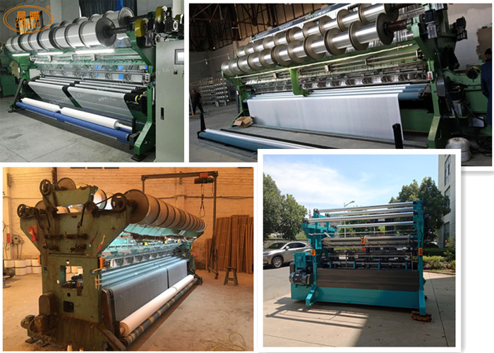 Industrial Shade Net Machine , 3-7.5KW Computerized Knitting Machine