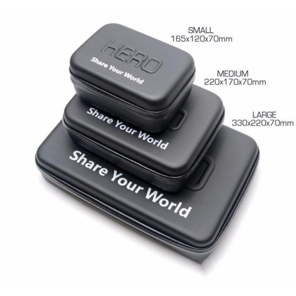 GoPro Bag Waterproof Protective Travel Case For Go Pro Hero 2 3 3+ 4 5 Xiaomi Yi Cameras Portable Storage Bag