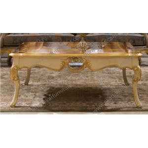 Living room french provincial coffee table / carved coffee table