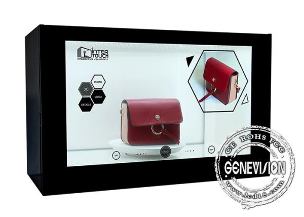 Quality Interactive Touch Screen Transparent Lcd Showcase 21.5 Inch With Windows / WIFI for sale