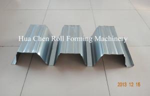 Plc Control Floor Deck Roll Forming Machine With Cycloidal Reducer