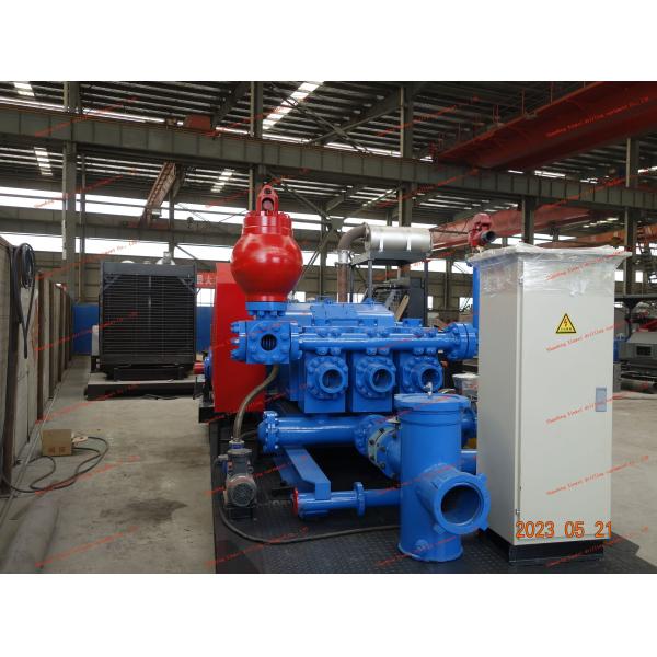 500hp Horizontal Triplex Plunger Pump F-500 Single Acting Piston Pump