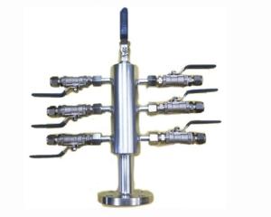 Buy cheap Air source distributor air manifold with flange product