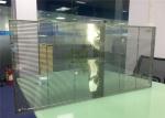 80% Transparency Led Mesh Screen , Transparent Led Curtain Display For Chain