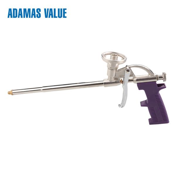Quality Durable Use Construction Foam Gun Pp Handle With Zinc Gun Body for sale