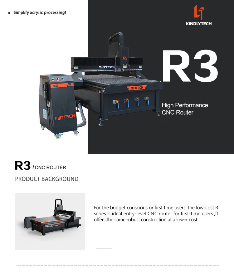 4000rpm ATC CNC Router Machine