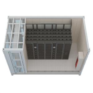 Buy cheap All In One Prefabricated Container Data Center Solution Turn Key Project product