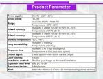 High Precision Industrial Grade Wall Mounted Controller for Temperature and