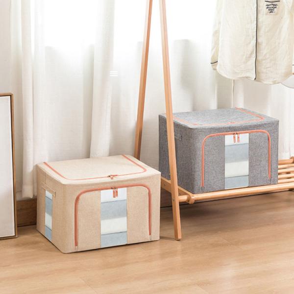 Quality Multiscene Waterproof Fabric Storage Bins , Save Space 72L Storage Box for sale