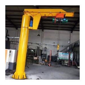 Buy cheap 360 Degree Slewing Arm Cantilever Jib Crane 500kg With Electric Chain Hoist product