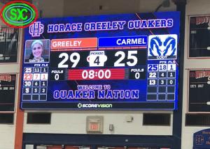 Indoor Large Programmable Led Display Board Basketball Stadium Screen P5 10 Bits Gray Scale