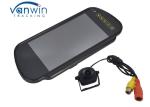 7 Inch Windshield Car Rear View TFT LCD Monitor Mirror Monitor with 2 video