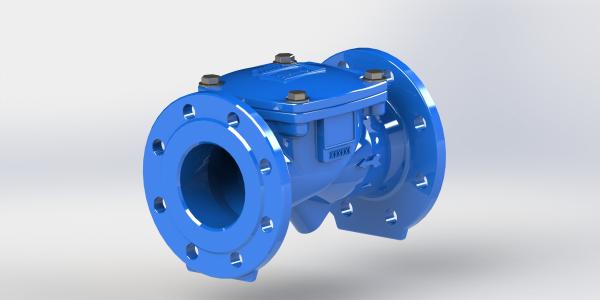 Quality Automatic Rubber Flapper Swing Flex Check Valve Nylon Reinforcement Disc Available for sale