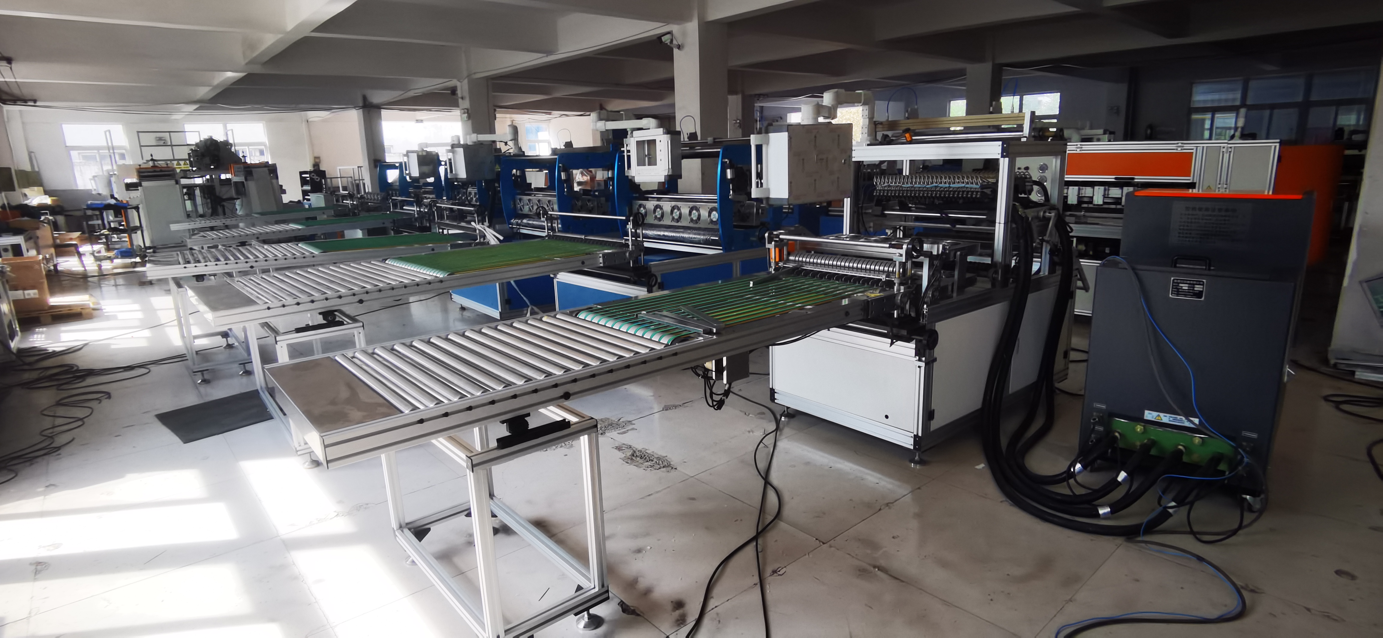 50HZ Oil Filter Manufacturing Machine Car Filter Gluing Line Computerized