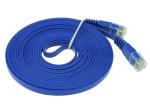 Flat Ethernet LAN Network Data Cable Flame Resistant Polyethylene Insulation
