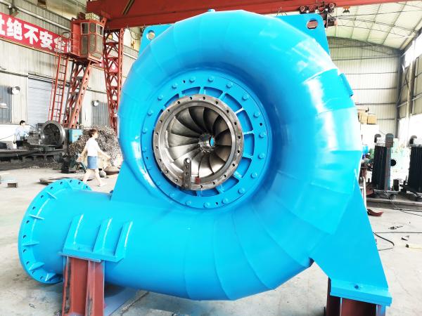 Quality Steel Stainless Francis High Head Water Turbine Customized 50HZ/60HZ Model 5m-500m Head for sale