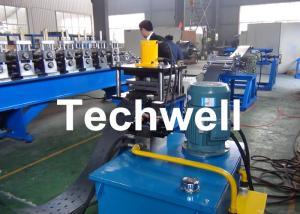 Buy cheap High Efficient Storage Shelf Rack Roll Forming Machine With Material Thickness 2.0-2.5mm product