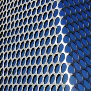 Buy cheap Decorative Micro Perforated Aluminium Sheet Plate Mesh Architectural Curtain Wall product