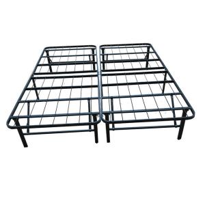 Modern Metal Pipe King Size Bed Frame Set for Attractive and Basic Bedroom Design