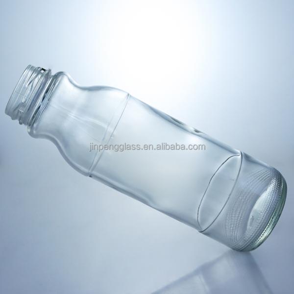 Transparent Glass Beverage Bottles in 100ml 200ml 350ml 400ml 500ml 1000ml Sizes