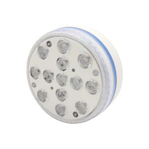 China 7.1x3.1cm Waterproof LED Pool Light IP68 Underwater Light LED RGB Submersible Swimming Pool Lamp Remote Control on sale