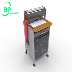 Semi Automatic Paper Punching And Binding Machine SPM450 for double wire closing and paper punching