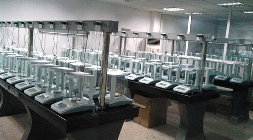 FA/JA-J series Electronic laboratory LCD densitometer / specific gravity analytic balance