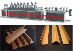 Buy cheap High-Speed Paper Edge and Corner Protector Machine, Right-angle protector, Arc board protector product