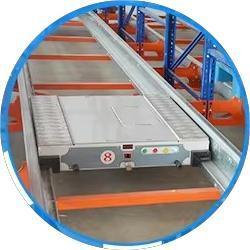High Density Warehouse Racking Radio Shuttle Racking Remote Controlled