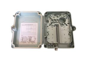 China wall mount  24 Core Optical Fiber Distribution Box with PC+ABS material on sale