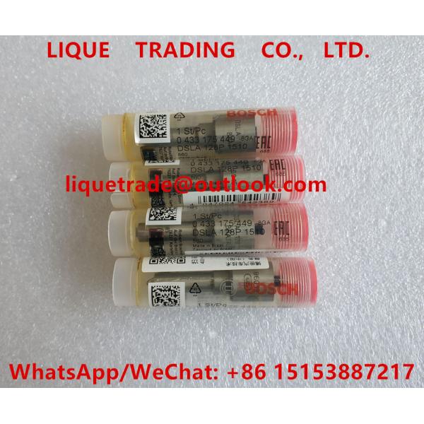 BOSCH Injector Nozzle DSLA128P1510 , 0433175449 , DSLA 128P 1510 , 0 433 175 449