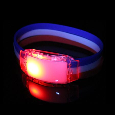 Quality Multi-Color LED Bracelet with 3 Silicon BeltsFor Concert, Carnivals, Sporting Events, Party, Night Club for sale