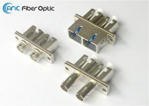 China LC-SC LC-FC LC-ST Duplex Metal Housing Fiber Optic Adapter on sale