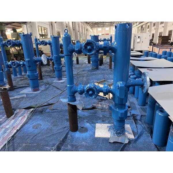 13-3/8'' API Casing BTC Buckle Connected Regulatory Compliance Double Plug Cementing Head