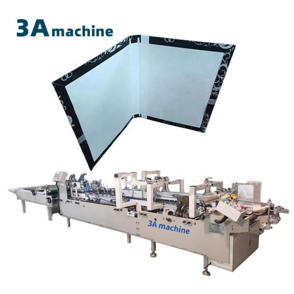Quality CQT-800BS Automatic Book Cover Side Pasting Machine for Consistent Folding and Gluing for sale