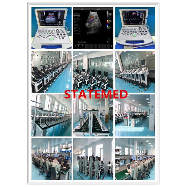 Color Doppler Portable Ultrasound Scanner 128 E high Definition 3D 4D Notebook