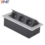 hight quality new design tabletop flush mount pop up uk power socket outlet for