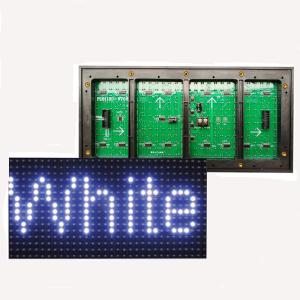 China 10mm Single LED Moving Message Display Sign P10 Smd LED Module 320*160mm on sale
