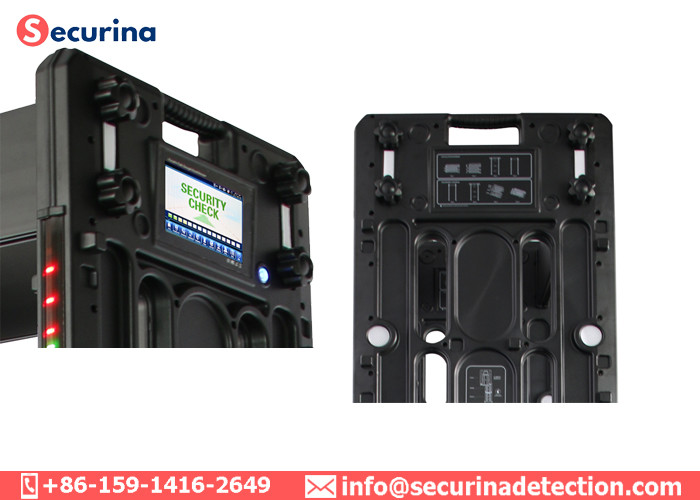 IP67 Archway Walk Through Security Detector Gate 8 16 24 Zones Changeable