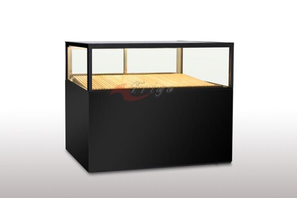 Quality Wooden Shelf Hot Display Showcase Bottom Storage Cabinet Digital Controller 50-70℃ for sale