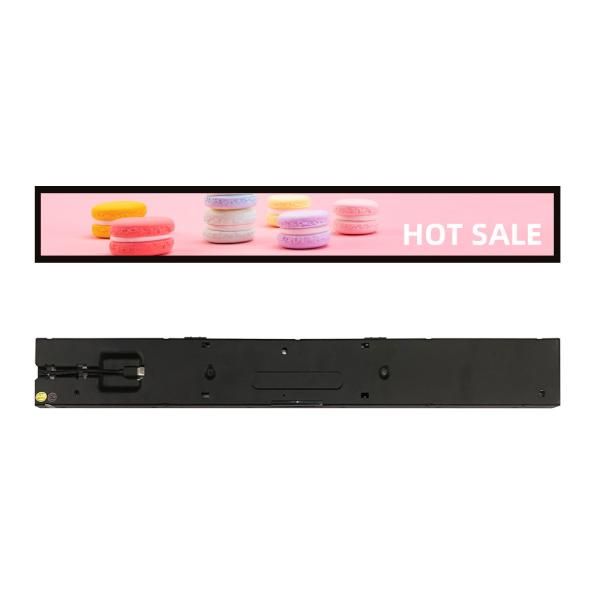 Quality 21inch LCD Segment Display Advertising Digital Signage Bar Stretched for sale