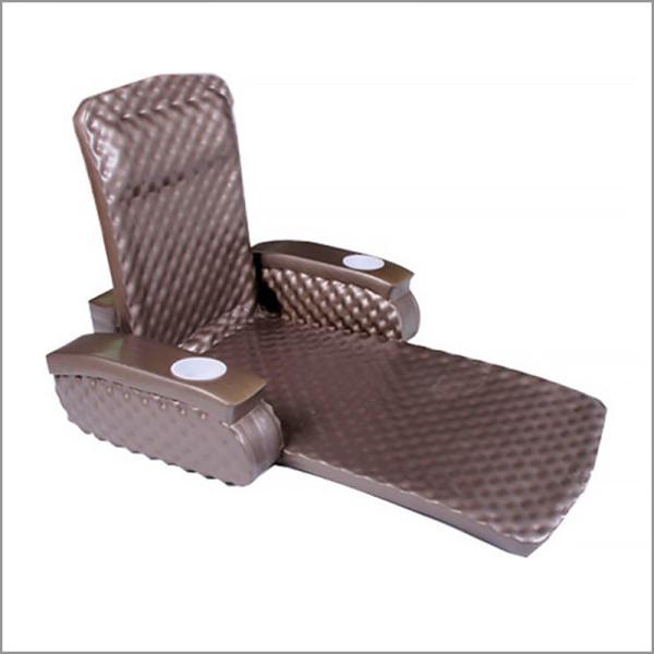 Quality Double Adjustable Foam Pool Lounger Strong Structure Double Needle Stitching for sale