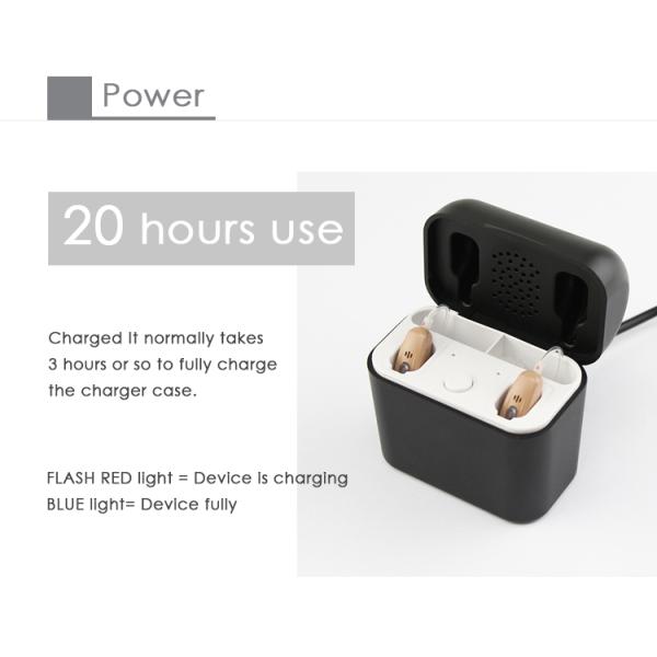 40dB Open Fit Hearing Aids Vigor OTC Hearing Aids For Severe Hearing Loss