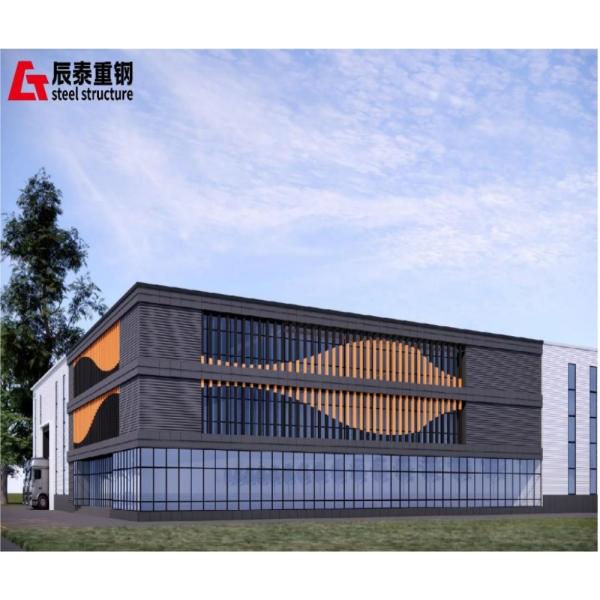 Quality Industrial Steel Structure Workshop Factory Building With Good Stiffness for sale